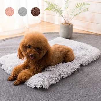 

Soft Pet Dog Mat Blanket Winter Dog Cat Bed Plush Warm Sleeping Mattress Small Medium Large Dogs Cats Coral Fleece Pet Supplies