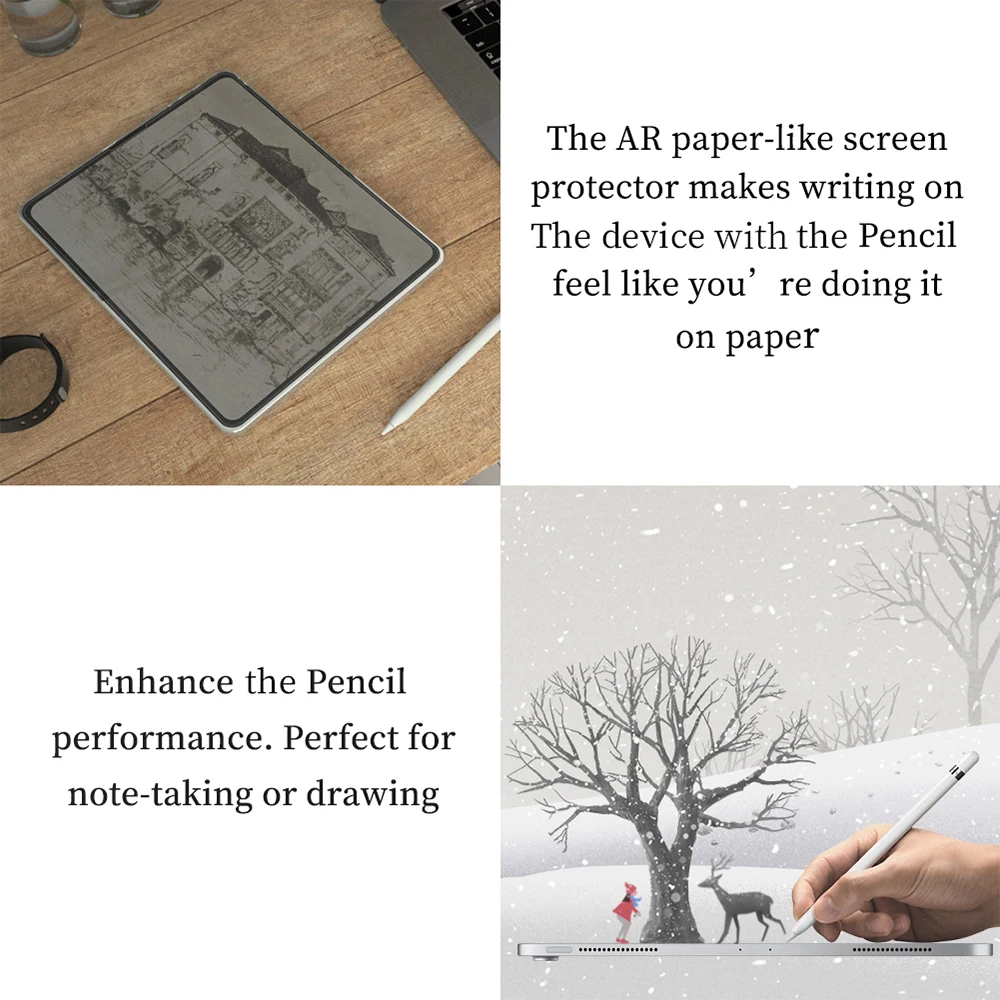 For iPad Pro 11 screen protector AR paper-like  (6)1