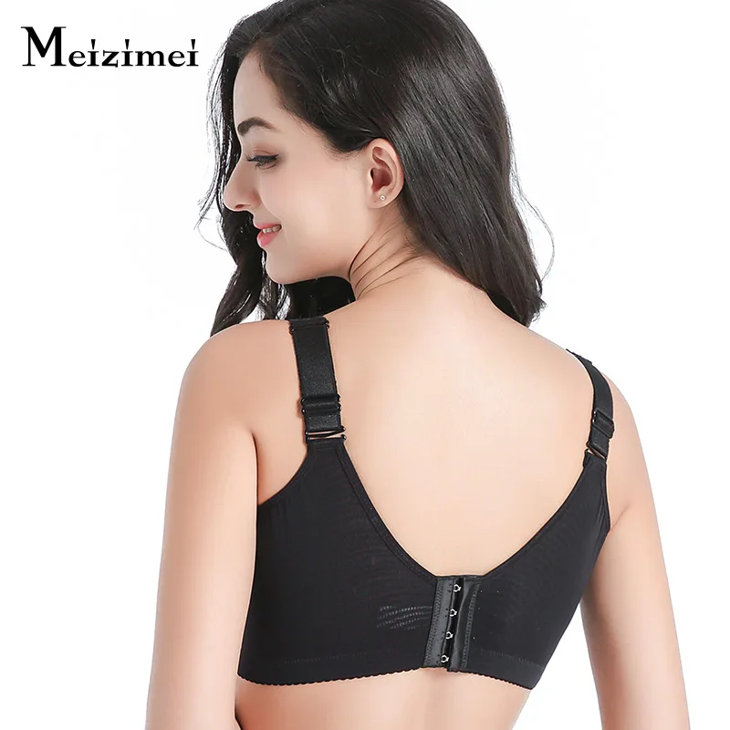 Meizimei full cup minimizer bra plus size cotton bra crop top women underwear floral lace brassiere femme sexy lingerie X8839 Meizimei full cup minimizer bra plus size cotton bra crop top women underwear floral lace brassiere femme sexy lingerie X8839