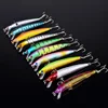 New Arrival 2016 20pcs/lot fishing lure Mixed 2 models or 20 color Minnow lure fishing tackle Crank Lures Mix fishing bait ► Photo 3/3