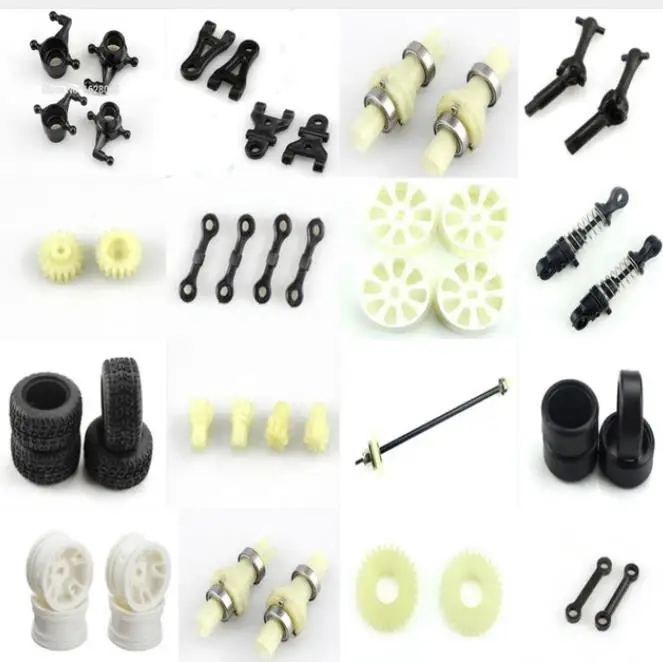 WLtoys a202 a212 a222 a232 a242 a252 1:24 RC автозапчасти Комплект деталей шестеренный амортизатор