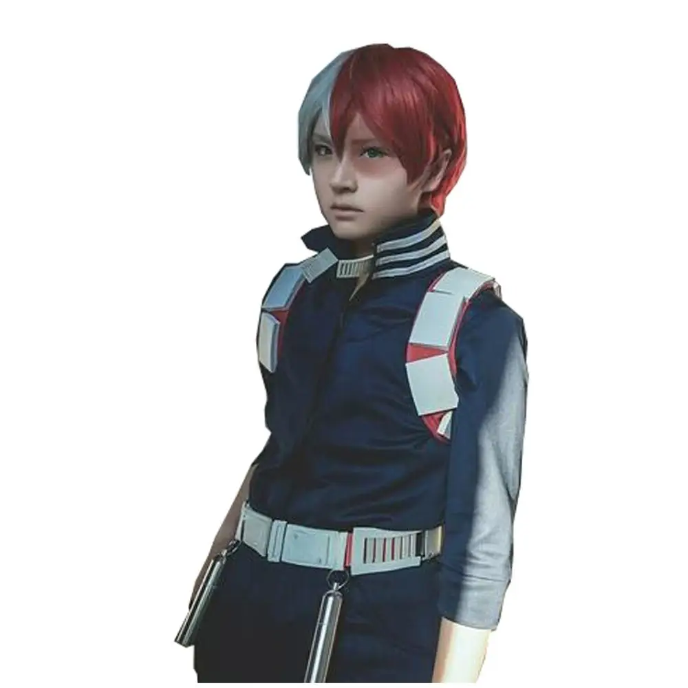 TODOROKI SHOTO, костюм для косплея, Boku no Hero, Akademia, мой герой, Academy, костюм - Цвет: Синий