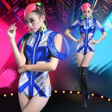 Новинка! Джазовые танцевальные костюмы трико комплект для женщин Сексуальная Одежда для танцев на шесте DS Bar Dj танцоры для певицы для сцены Костюмы Одежда BL1223