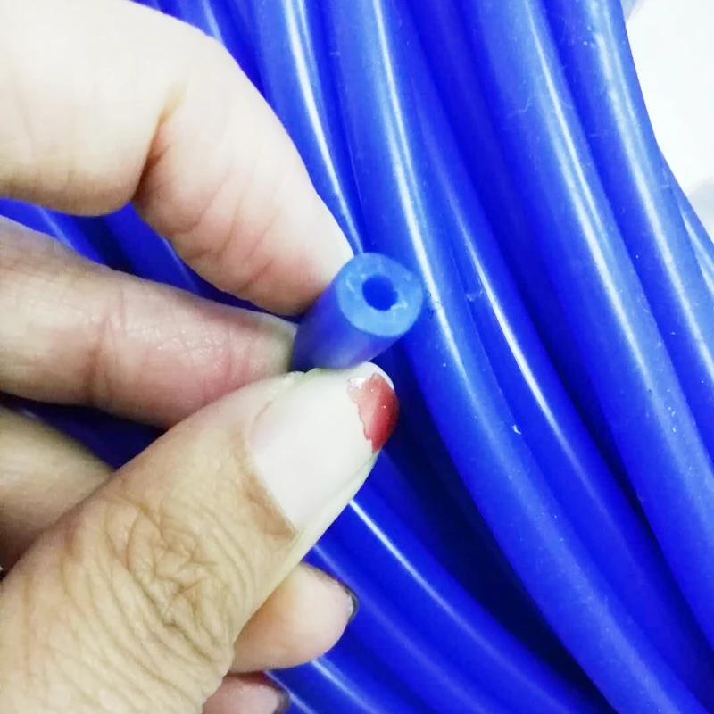 Black ID:1//4/" 0.25/" 6MM SILICONE VACUUM HOSE TUBE PIPE RACING TURBO hose1 Foot