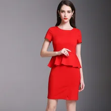 Весна/Лето профессиональный женские поддельные платье из двух частей с v-образным вырезом с коротким рукавом женская обувь для путешествий корректирующий пояс сумка хип платье