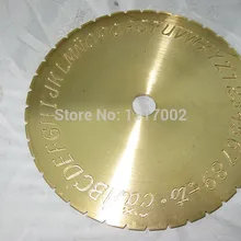 Низкая цена! Акция! Гравировальный циферблат с буквами и цифрами, гравировка по внутренней стороне кольца, шрифт/пластина, табличка для гравировки держатели для дисплея