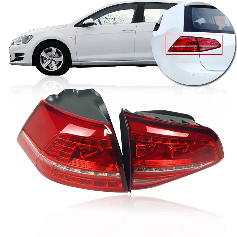 

CAPQX Rear Brake Light Tail Light Stop light taillight taillamp For Volkswagen Golf 7 Golf 7.5 GTI 2013 2014 2015