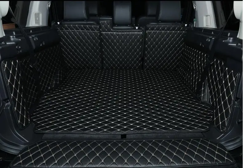 Full Rear Trunk Tray Liner Cargo Mat Floor Protector foot pad mats for