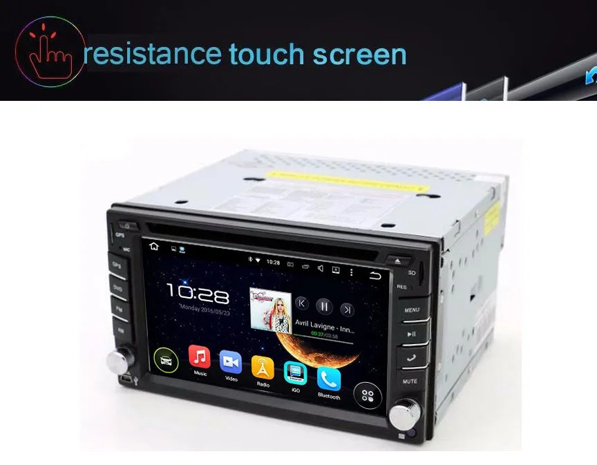 Best 6.2 Inch GPS Headunit Dual 2DIN In Car Dashboard DVD CD MP3 Player Bluetooth Built-in GPS Navigation Car Radio Player iPod Radio 4 Best 6.2 Inch GPS Headunit Dual 2DIN In Car Dashboard DVD CD MP3 Player Bluetooth Built-in GPS Navigation Car Radio Player iPod Radio 4