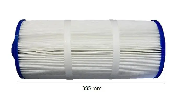 S& G ecoane spa Фильтр Внешний диаметр: 149 мм Длина: 335 мм верх: ручка снизу: резьба с резьбой MPT 1 ''1/2(внутренний диаметр 38 мм
