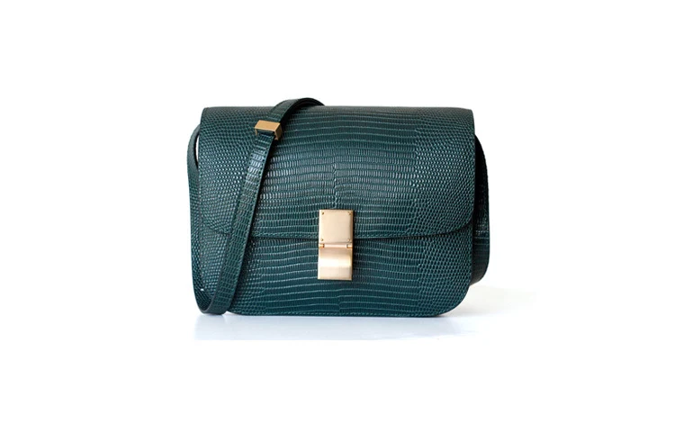 Новинка, модная сумка для женщин, классические сумки с клапаном, женские сумки через плечо, женские сумки - Цвет: Small Green