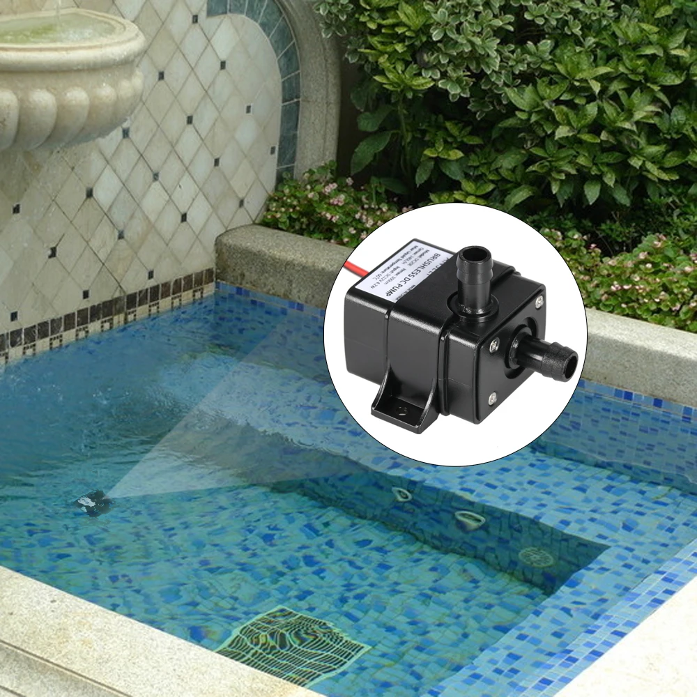 DC12V 4 2 W мини бесколлекторный погружной водяной насос для аквариума фонтана