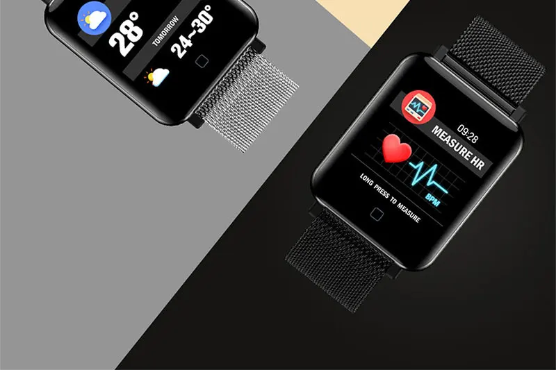 VERYFiTEK M19 Smart Watch Blood Pressure Heart Rate Monitor Women Men Clock Sport Fitness Tracker Smartwatch For Android IOS (9)