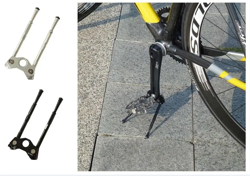 Gearoop Coolstand велосипед kickstand кривошипный кронштейн держатель стойки BMX Crank парковка для пикника стойки