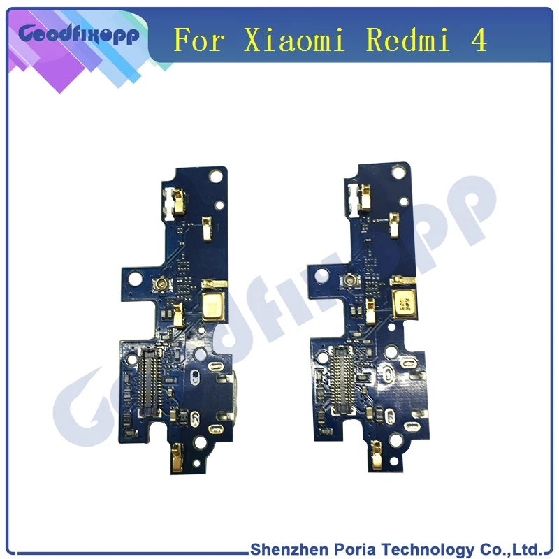 XM0028 For Xiaomi Redmi 4 Micro USB Charging Charger Port Dock Connector Flex Cable With Microphone Board Module(5)