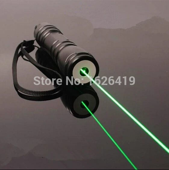 Strongest green laser pointer 10000mW 532nm 619 focusable burning green