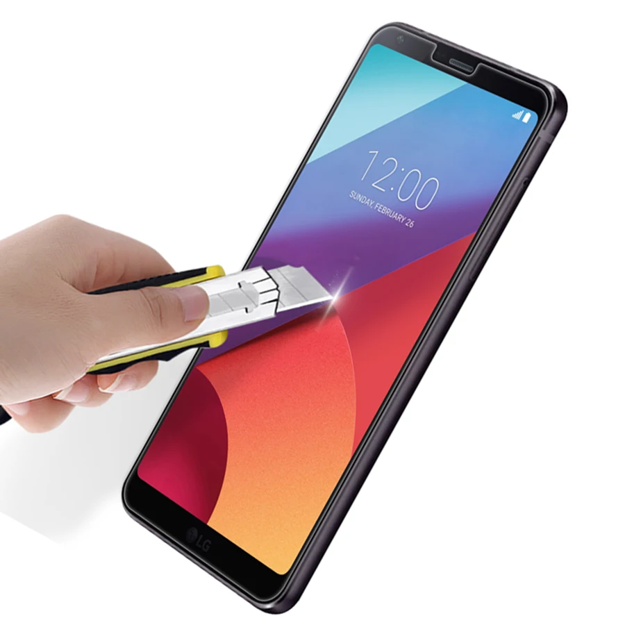 Закаленное стекло для LG G3 G5 G6 G4 9H твердость 2.5D протектор экрана мобильного