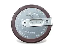 Panasonic VL2020 3V 20mAh Car Key Fobs With Legs 90 degrees Rechargeable lithium button cell battery for BMW Car Key Fobs