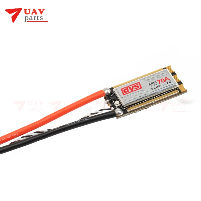 4 шт./лот DYS Aria BLHeli_32bit 70A бесщеточный ESC 3 6S Dshot1200 готовый Датчик тока для FPV гоночного