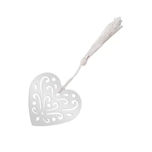 Милый Kawaii полый металл, сердечки закладки блокнот для творчества маркеры на подарок, школьные принадлежности