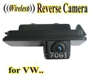 

WIRELESS Special Car Rear View camera Reverse rearview Camera backup for VW PHAETON/SCIROCCO/GOLF 4 5 6 MK4 MK5/EOS/LUPO/BEETLE