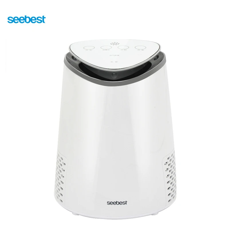 Seebest A65 Mini Air Purifier for Room with HEPA Filter, Activated