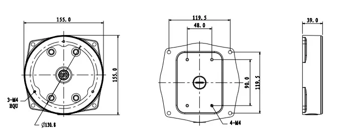 PFA132 dimension 1