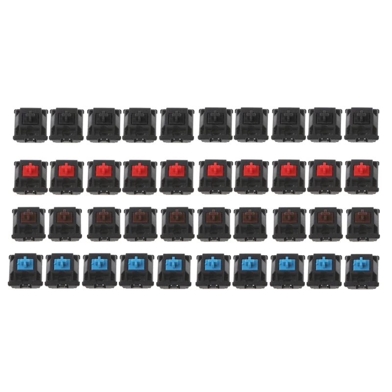

10Pcs Mechanical Keyboard Switch Original Cherry MX Switch 3 Pin Mechanical Keyboard Switch