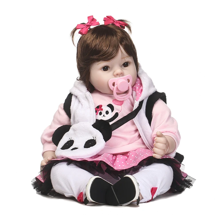 

20inch 50cm Silicone Reborn Super Baby Lifelike Toddler Baby toddler toys Doll rebornbaby Brinquedos Reborn Toys For Kids Gifts