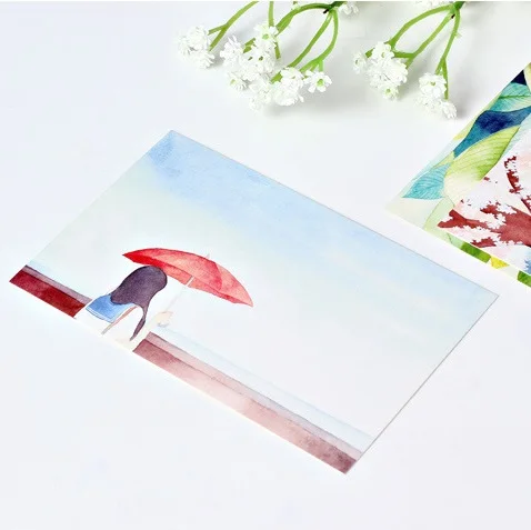 30pcs simple life style card multi-use as Scrapbooking party invitation DIY Decoration gift message postcard | Дом и сад