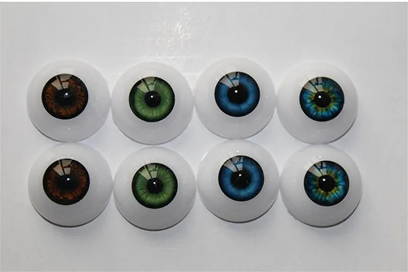 

New Arrival 24/22/20mm Reborn Doll / Bjd Doll Eyeball With Different Colours Most Hot Sell Reborn Dolls Accessories For Kids DIY