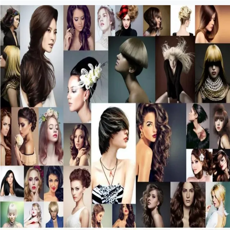 Custom Mural Wallpaper Fashion Hair Salon Trend Background Wall | Обустройство дома