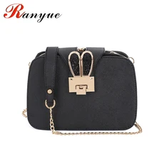 RANYUE 2017 Primavera Pequeño Mini Bolsos de Cadena de Las Señoras Bolsos de Hombro Crossbody Bolso de Las Mujeres Famosas Marcas Diseñadores PU Flap Messenger Bag