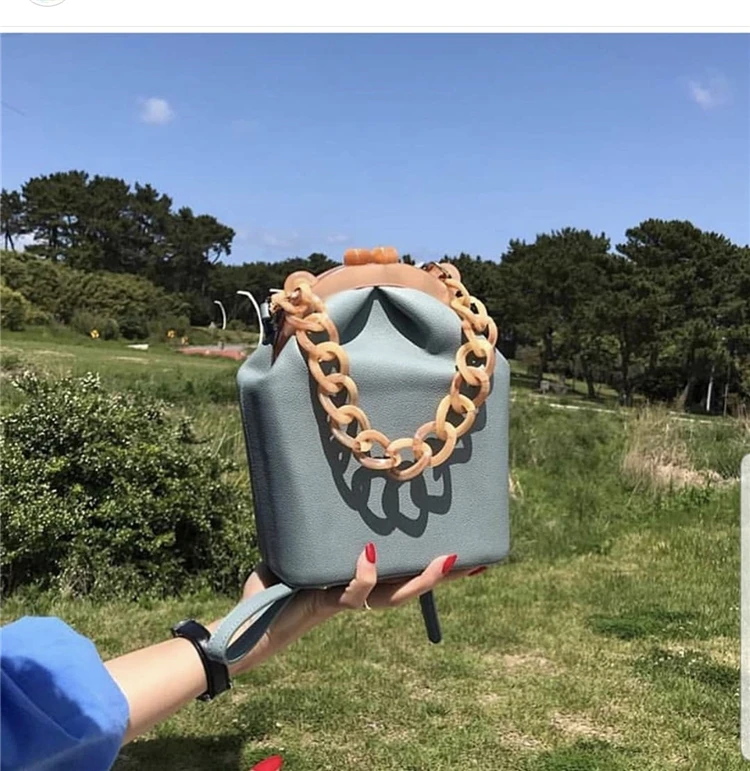Women-s-Box-Bag-Bucket-Bag-Acrylic-Clip-Evening-Bag-Ins-Acrylic-Chain-Luxury-Handbag-Banquet