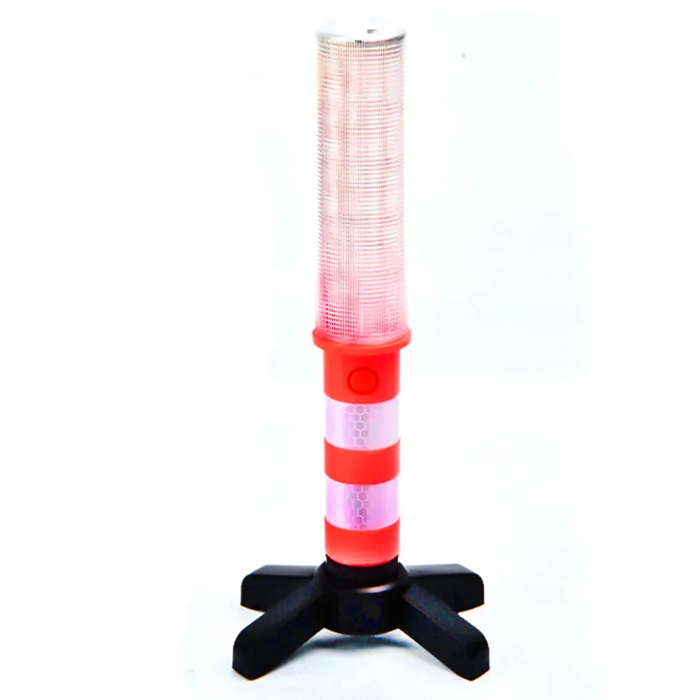 

Car Reflector Magnetic Induction Safe Warning Light Stand Easy Installation Upright Signal Emergency Indicator Vehicle Practical