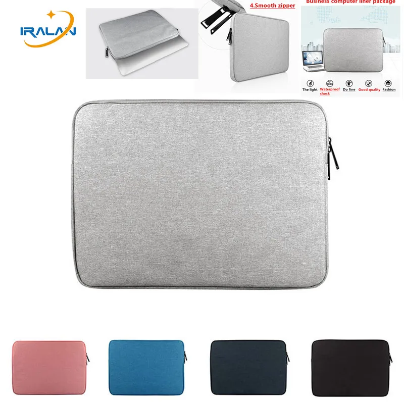 

New Laptop waterproof 13 15 Sleeve Notebook Case for Macbook 11 12 14 15.6 inch Cover for Retina Pro 13.3" Protective zipper Bag