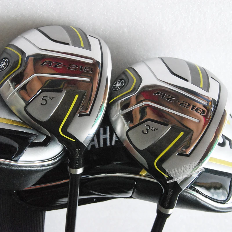 New mens Golf Clubs AZ-218 Golf Fairway Woods set 3/15 5/19 Graphite Golf shaft  R or S flex Golf  headcover Free shipping