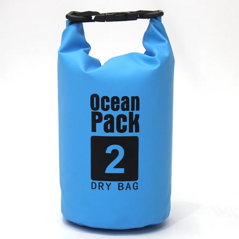 2L-30L PVC Waterproof Dry Bag Sack Ocean Pack Floating Boating Kayaking Camping