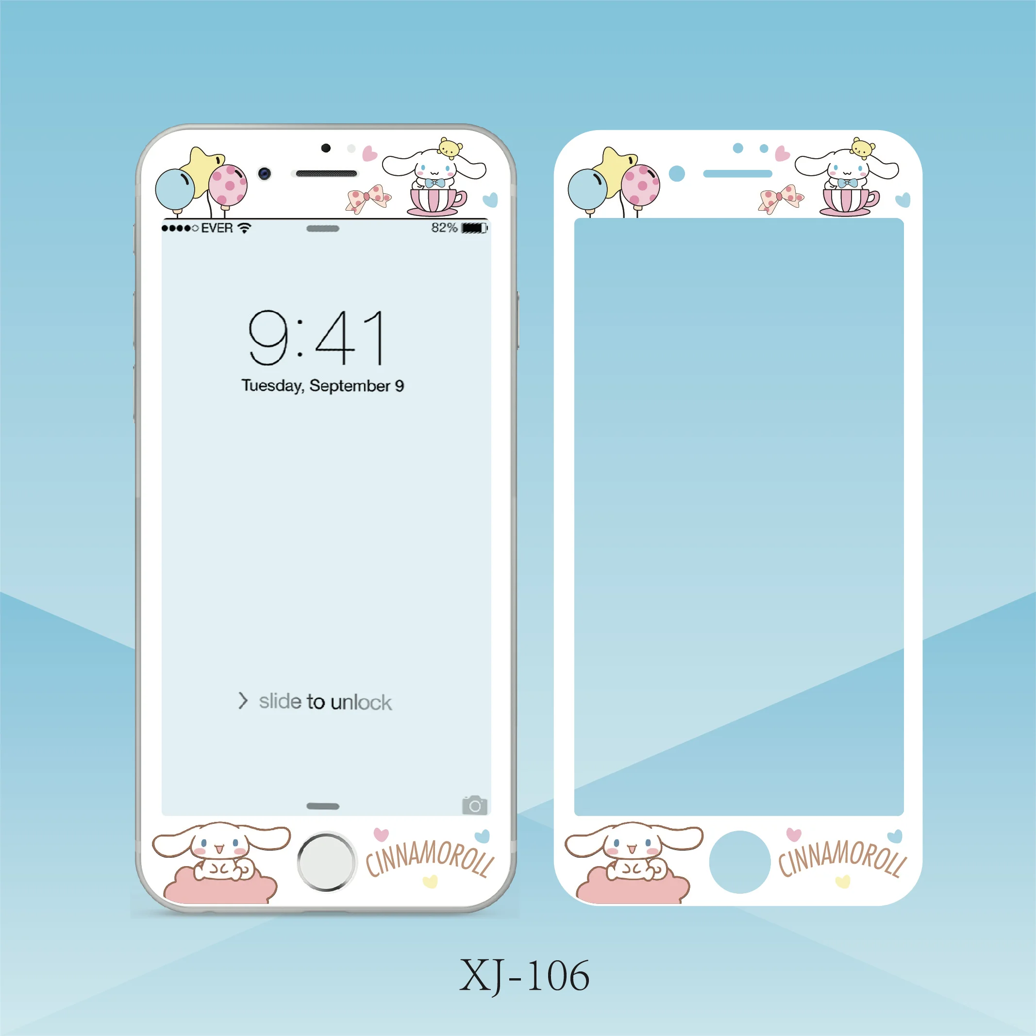 

Rlenda Cartoon Stitch Cinnamoroll Cute Bear Totoro Screen Protector Tempered Glass For iPhone 6 6s 7 8 plus Protective Film