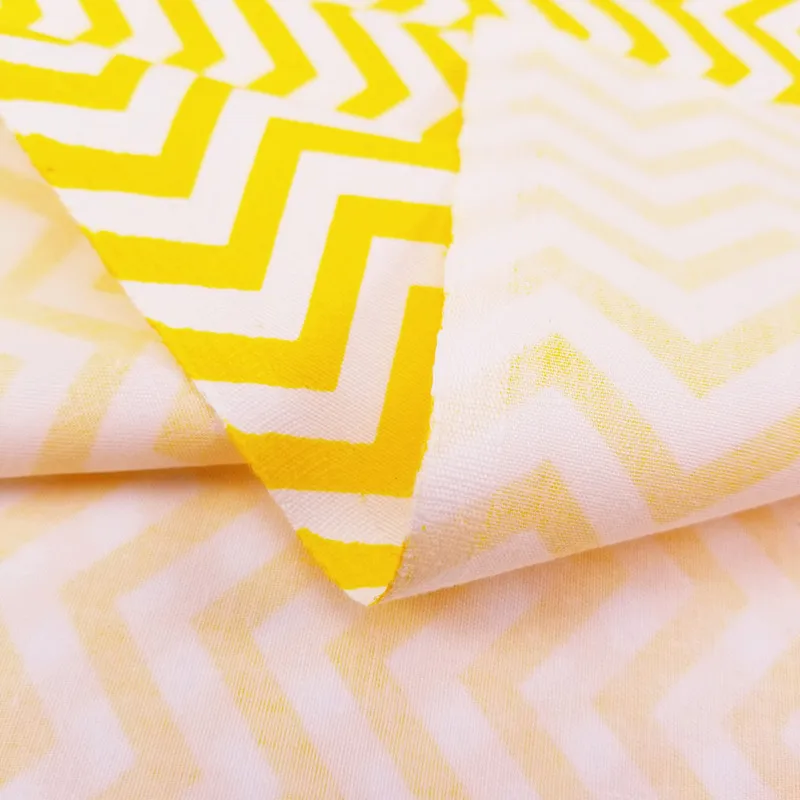 Желтая серия Лоскутная хлопковая саржевая стеганая ткань высокого качества дышащий хлопок швейный материал для ребенка и ребенка по метрам