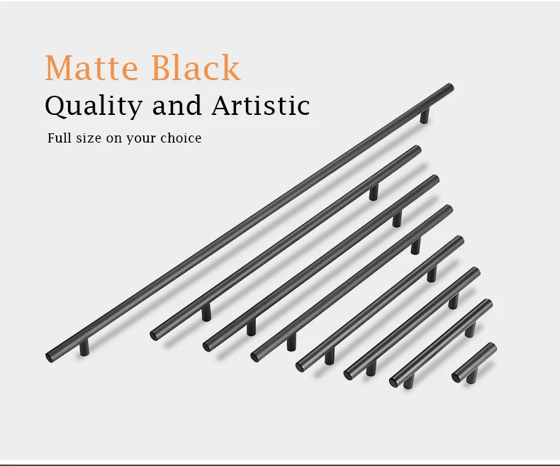 Stainless Steel Handles Kitchen Door Cabinet Pulls 8
