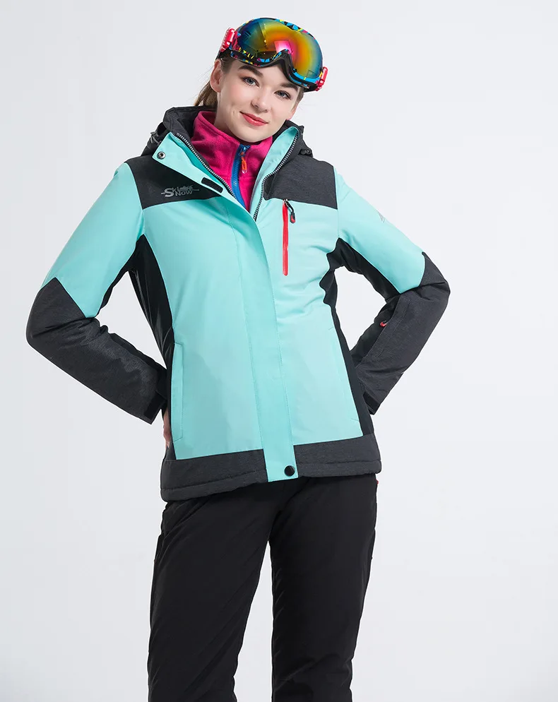 LANLAKA, новинка, брендовая лыжная куртка, женская, для катания на лыжах, сноубординга, куртки, теплое зимнее пальто, дышащая, 7 цветов на выбор, лыжные куртки для женщин