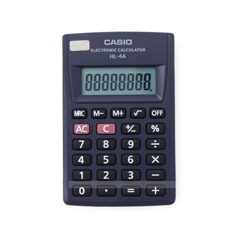 HL-4A мини калькулятор карты Карманный Студенты Применение Портативный 8-битный небольшой финансовых Compute калькулятор Calculadoras
