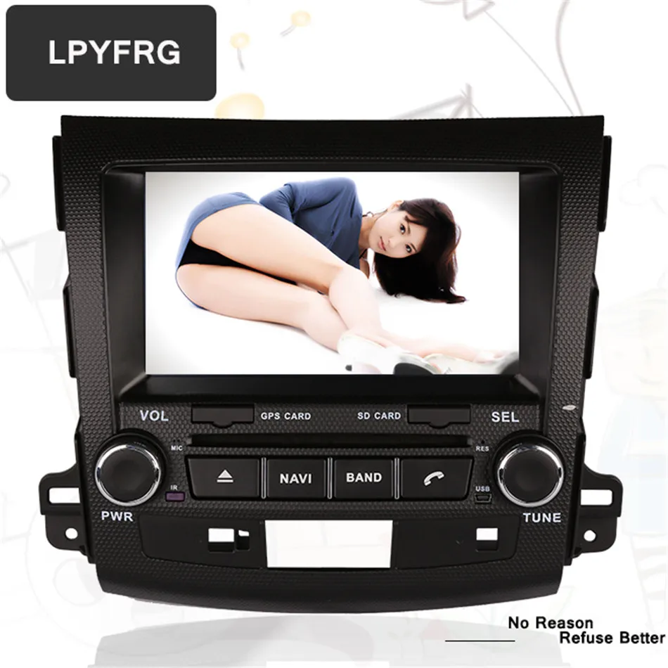 Автомобильный DVD плеер Mitsubishi Outlander 05 06 2007 2012 2013 4 Гб ОЗУ 64 ГБ android 10 0 восемь ядер