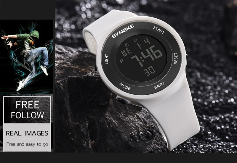 Спортивные часы для женщин, водонепроницаемые, Relogio Feminino, цифровые наручные часы, женские часы, светодиодный, электронные часы для бега для женщин, для улицы