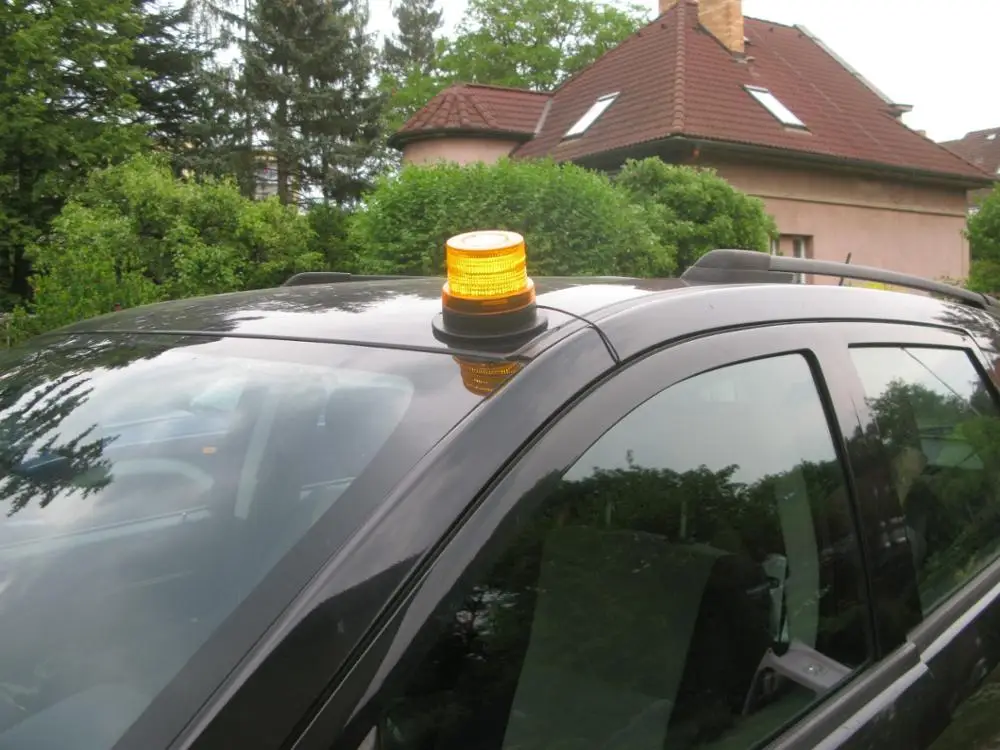 Автомобильное магнитное крепление для автомобиля 12/24V светодиодный полиции Предупреждение светильник с тактовой мерцающей светильник ing Car светодиодный аварийный светильник s маяк лампы противотуманных фар