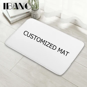 

IBANO Floor Mat Printed Customized Bathroom Kitchen Carpets Doormats for Living Room Anti-Slip Tapete 40-60/50-80/45-120cm
