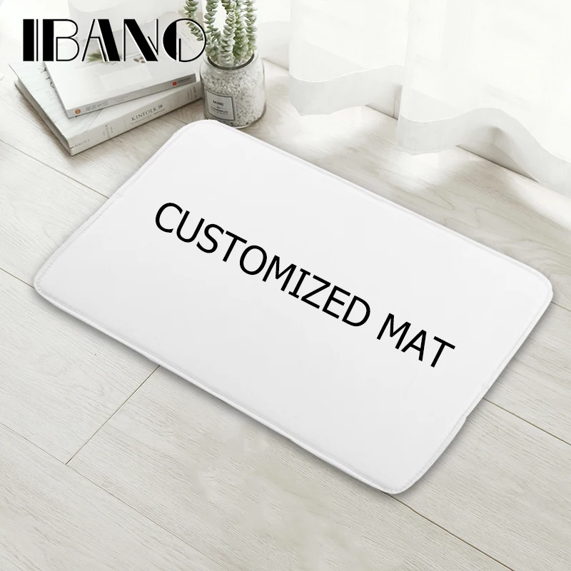 IBANO Floor Mat Printed Customized Bathroom Kitchen Carpets Doormats for Living Room Anti-Slip Tapete 40-60/50-80/45-120cm IBANO Floor Mat Printed Customized Bathroom Kitchen Carpets Doormats for Living Room Anti-Slip Tapete 40-60/50-80/45-120cm
