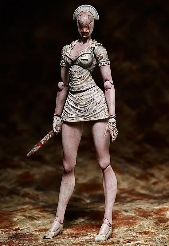 Silent Hill 2 фигурку Figma SP 061 BubbleHead медсестра подвижная модель куклы украшения