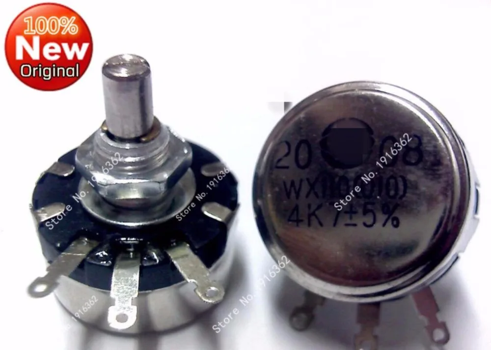 free shipping 5pcs/Lot Wire wound potentiometer WX010 WX110